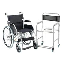Cadeira de Rodas D100 Mais Cadeira de Banho Mobilidade Segurança e Conforto Cadeira de Rodas D100 Mais Cadeira de Banho Mobilidade Segurança e Conforto