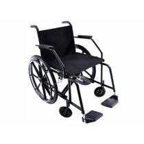 Cadeira De Rodas Dobrável 100Kg Pneu Inflável Semi Plus Prolife
