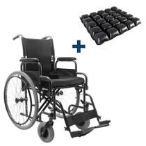Cadeira de Rodas Dobrável 44cm D400 Dellamed C/ Almofada