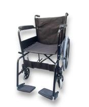 Cadeira De Rodas Dobrável 50cm Idoso Adulto 100kg Supermedy