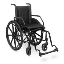 Cadeira De Rodas Dobrável Duplo X Regulável Pneu Inflável