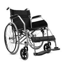 Cadeira de Rodas Dobrável em Aço até 100 Kg