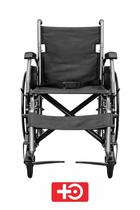 Cadeira de Rodas Dobrável HIDROLIGHT Basic Suporta 125kg