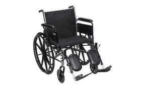 Cadeira de Rodas Dobrável Leve Drive Medical K320DFA-ELR Cruiser III Cadeira de Rodas Dobrável Leve Drive Medical K320DFA-ELR Cruiser III