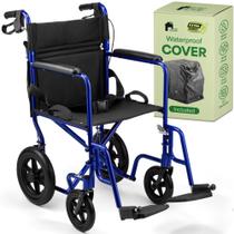Cadeira de Rodas Dobrável Leve EconoHome Expedition 136 kg