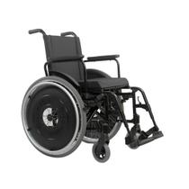 Cadeira de Rodas Dobravel MA3E 46cm Preto Ortomobil