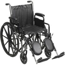 Cadeira de Rodas Drive Medical Silver Sport 2 Preta 18 polegadas Cadeira de Rodas Drive Medical Silver Sport 2 Preta 18 polegadas