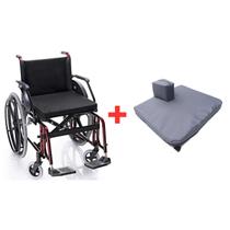 Cadeira de Rodas Elite Obeso e Almofada Abdução para Cadeira de Rodas Longevitech