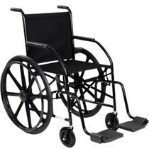 Cadeira de Rodas Em Aço Carbono Suporta até 85kg Cds 101 CDS