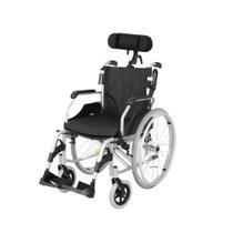 Cadeira de Rodas em Alumínio Dobrável D600 com Apoio de Cabeça Dellamed - T40
