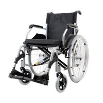 Cadeira de Rodas Em Alumínio Manual Dobrável Idoso Deficiente D600 T44Cm Dellamed