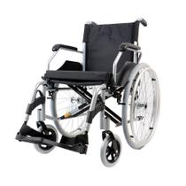 Cadeira de Rodas Em Alumínio Manual Dobrável Idoso Deficiente D600 T46Cm Dellamed