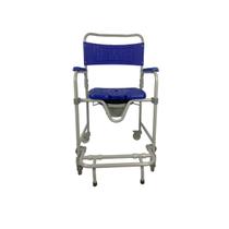 Cadeira de rodas higienica banho dobravel d45 plus - dellamed Cadeira de rodas higienica banho dobravel d45 plus - dellamed