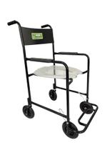 Cadeira de rodas higiênica extra (até 80kg) - MM Cadeiras