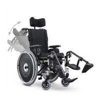 Cadeira de Rodas Manual Dobrável em Alumínio modelo Avd Reclinável - Ortobras