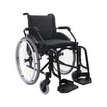 Cadeira de Rodas Manual Dobrável em Alumínio modelo Fit - Jaguaribe