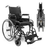 Cadeira De Rodas Modelo D400 Dobrável Até 120Kg Dellamed