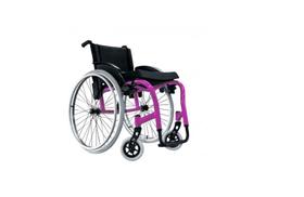 Cadeira de Rodas Monobloco Star Lite 38Cm Rosa Pink Ortobras
