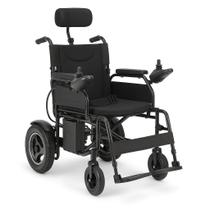 Cadeira de Rodas Motorizada Dobrável D800 Com Apoio De Cabeça Super conforto