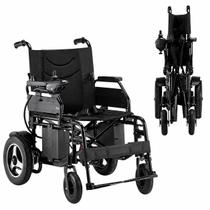Cadeira de Rodas Motorizada Dobrável Eletrica D800 até 120 kg Aço Carbono Dellamed