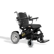 Cadeira de Rodas Motorizada Em Alumínio Preto Fosco E20 - Ortobras