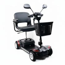Cadeira de Rodas Motorizada Scooter Elétrica Dobrável até 136 kg Compacta Desmontável e Confortável