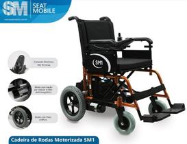 Cadeira de rodas motorizada SM1 assento 45cm Seat Mobile