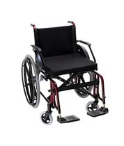 Cadeira de Rodas OBESO Confort Plus 52 cm Vinho Metálico Prolife