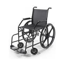 Cadeira de rodas para até 90kg pneu maciço