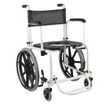 Cadeira de Rodas para Banho com Roda Grande Mod: B20-A Marca: Ortomobil