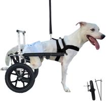Cadeira De Rodas para Cachorro de Grande Porte 15 a 30 Kg Off Road Roda Grande - Pet Best Soluções