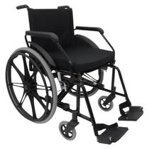 Cadeira De Rodas para Obeso 150 Kg Poty Jaguaribe Preto 50 Cm