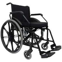 Cadeira de Rodas Poty Jaguaribe 120kg - Preta