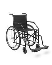 Cadeira de Rodas Preta Pneus Infláveis CDS 102