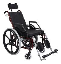 Cadeira De Rodas Reclinável Confort Tetra 44cm Vinho - Prolife