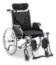 Cadeira de Rodas Reclinável Dobrável em Alumínio modelo D700 - Dellamed