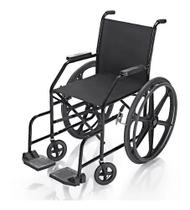 Cadeira de rodas simples pl001 pneu maciço prolife