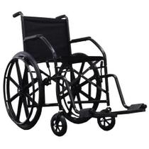 Cadeira de rodas simples preta 101 cds