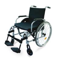 Cadeira De Rodas Start C1 Plus Prata ( Em Alumínio ) Polior