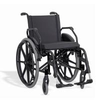 Cadeira de Rodas X Duplo Eixo Quick KE 40cm Preta - Ortobras