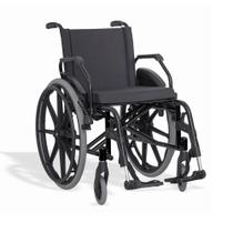 Cadeira de Rodas X Duplo Eixo Quick KE 50cm Preta - Ortobras