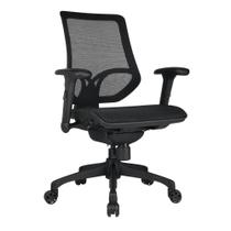 Cadeira de trabalho WorkPro série 1000 ergonômica em malha com encosto médio