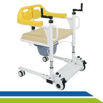 Cadeira de Transferência 3 em 1 Mobilidade Segurança Idosos Cadeirantes Acamados 120kg Cadeira de Transferência 3 em 1 Mobilidade Segurança Idosos Cadeirantes Acamados 120kg