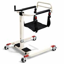 Cadeira de Transferência manual Para Paciente com Elevação Ajustável Suporta 125kg, fácil de usar