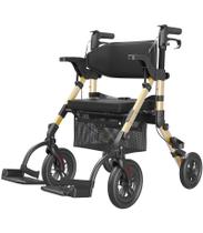 Cadeira de transporte Rollator Walker VOCIC Z51 para idosos