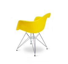 Cadeira Decorativa Amerela MK-965 - Makkon