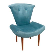 Cadeira Decorativa Borboleta Azul