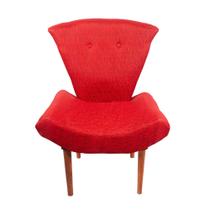 Cadeira Decorativa Borboleta Vermelha