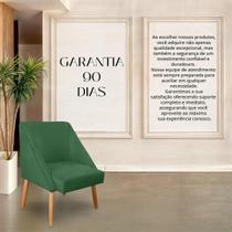 Cadeira Decorativa Liz Suede Verde para Quarto Sala salão recepção . Cadeira Decorativa Liz Suede Verde para Quarto Sala salão recepção .