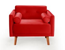 Cadeira Decorativa Luma Poltrona Living Almofadas